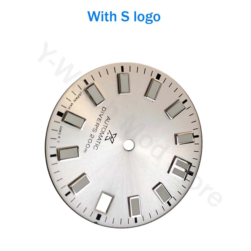 62mas white dial for Seik blue dial literal abalone dial 28.5mm tortoise king literal fit nh35/nh36 movement skx007/skx009