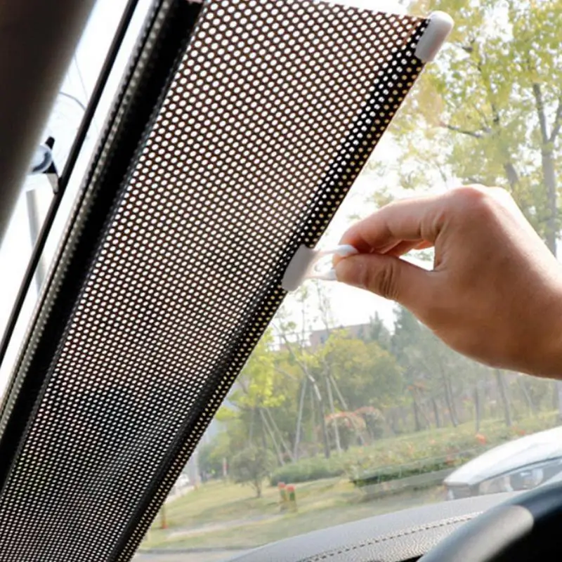 

Retractable Car Windshield Sunshade Type Sun Shade Car Front Shading for Car Window Summer Protection Heat Insulation Curtain