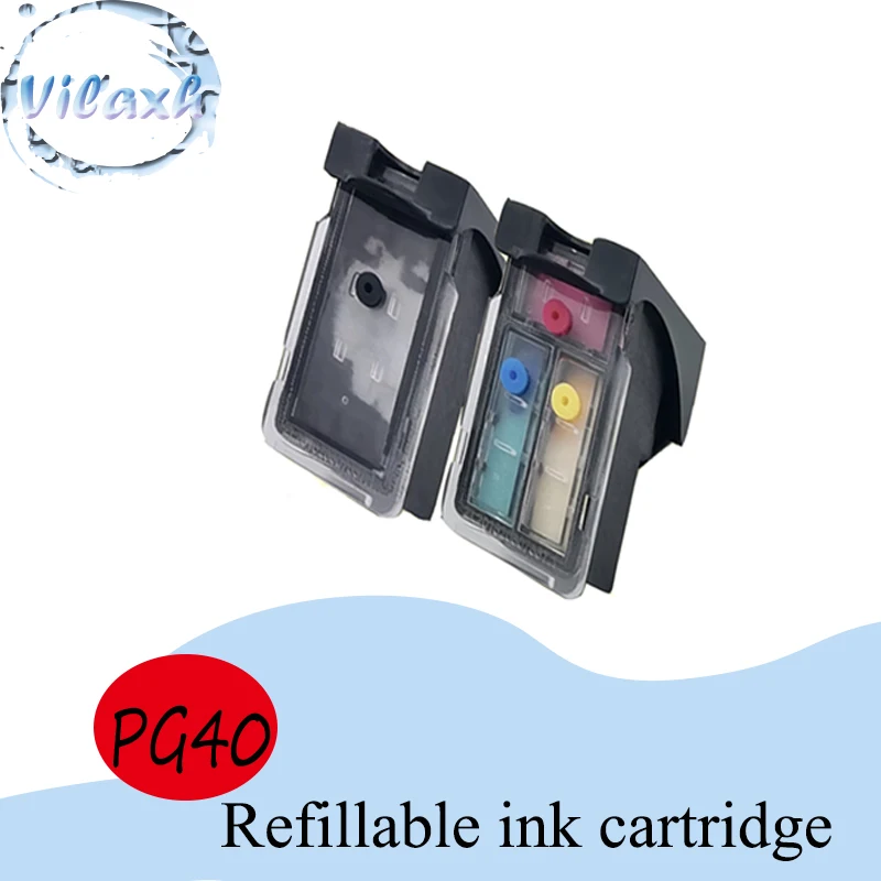 Vliaxh PG-40 с чернильным картриджем для принтера Canon PG40 Pixma MP140 MP150 MP160 MP180 MP190 MP210 MP220 MP450