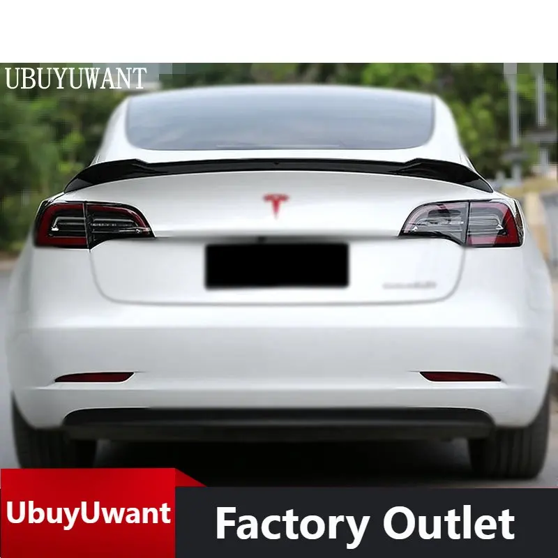 

Спойлер для заднего багажника Tesla Model 3 2017-2020, из углеродного волокна