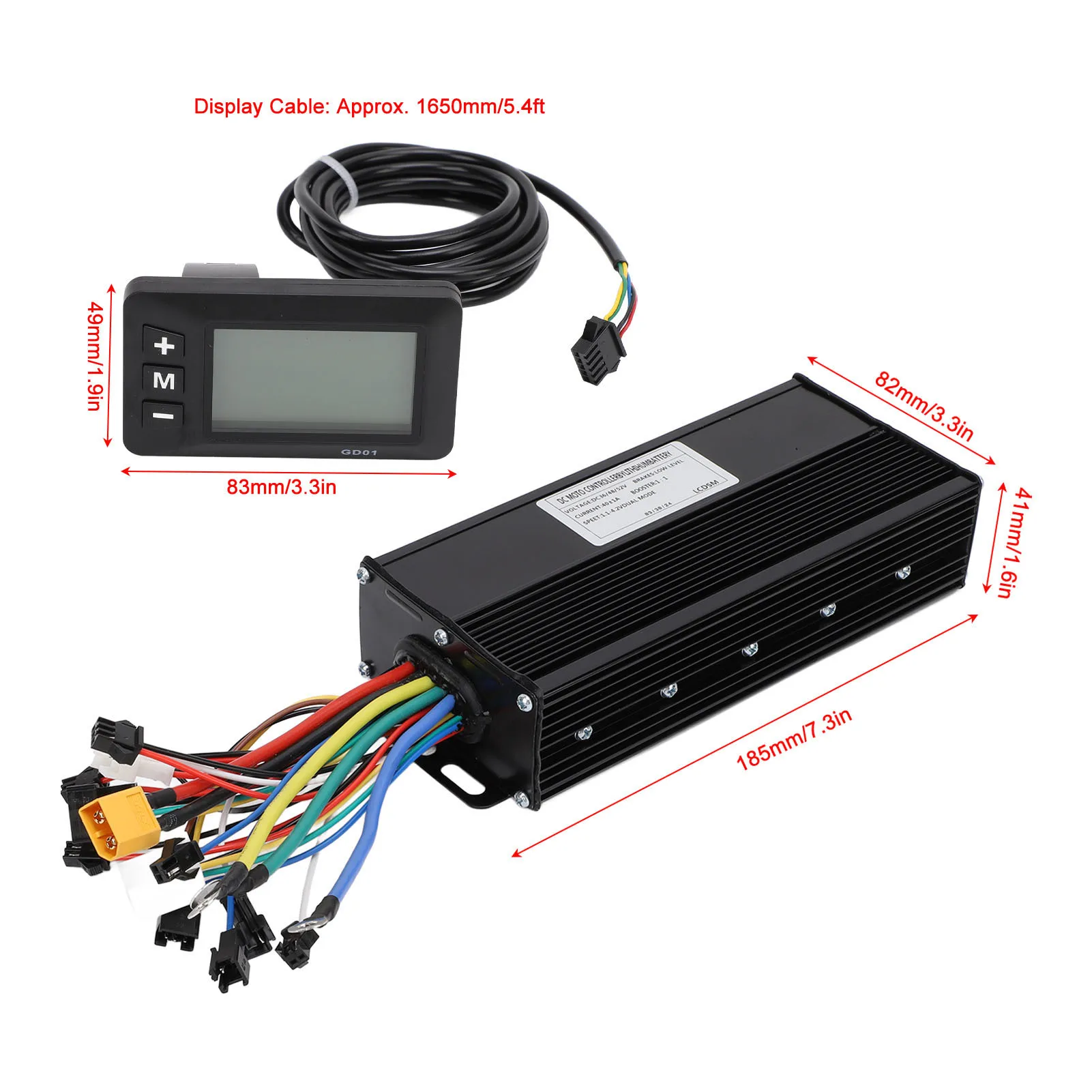 Комплект для переоборудования электрического цикла 36 В/48 В/52 В бесщеточный