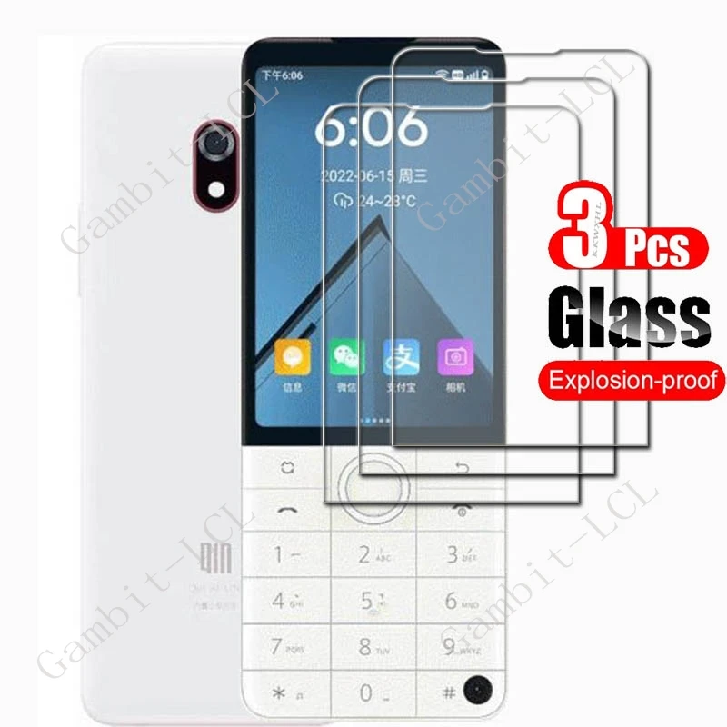 Фото 1-3 шт. 9H HD прозрачное закаленное стекло для Xiaomi Qin F22 Pro 3,54 