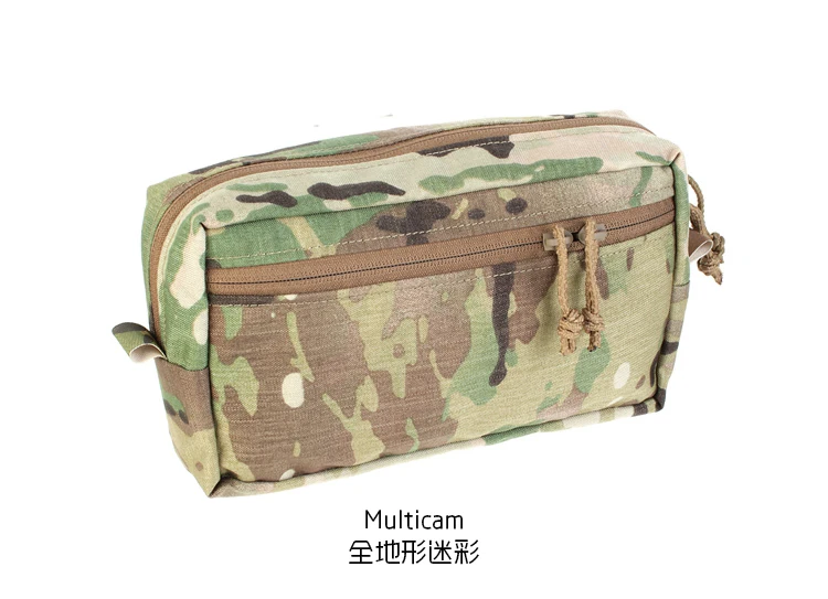 Sports SS Outdoor Tactical GP Horizontal Zipper Sundry Bag MOLLE Attached Bag lv119 Back Plate Camouflage