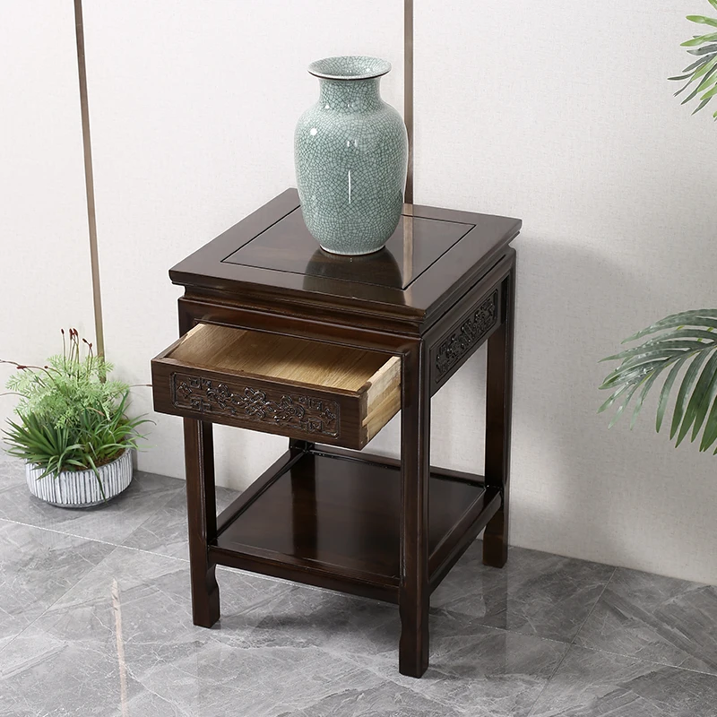 

Стойка-бак, квадратный столик для гостиной, Маленький журнальный столик, диван, угловой столик, боковой столик, новый китайский маленький квадратный стол