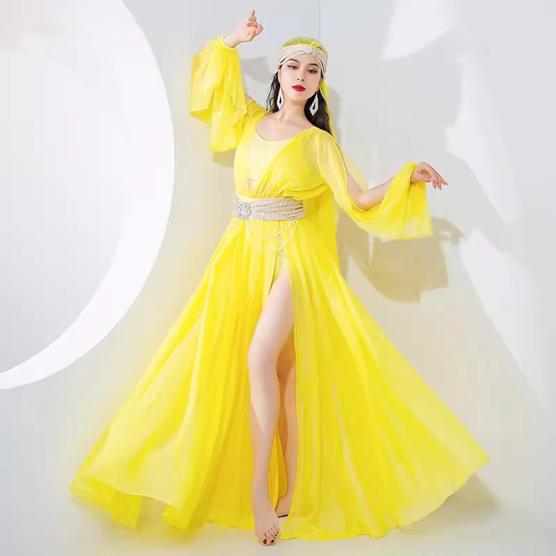 Народное выступление костюмы Muwashahat для девушек женское фольклорное длинное