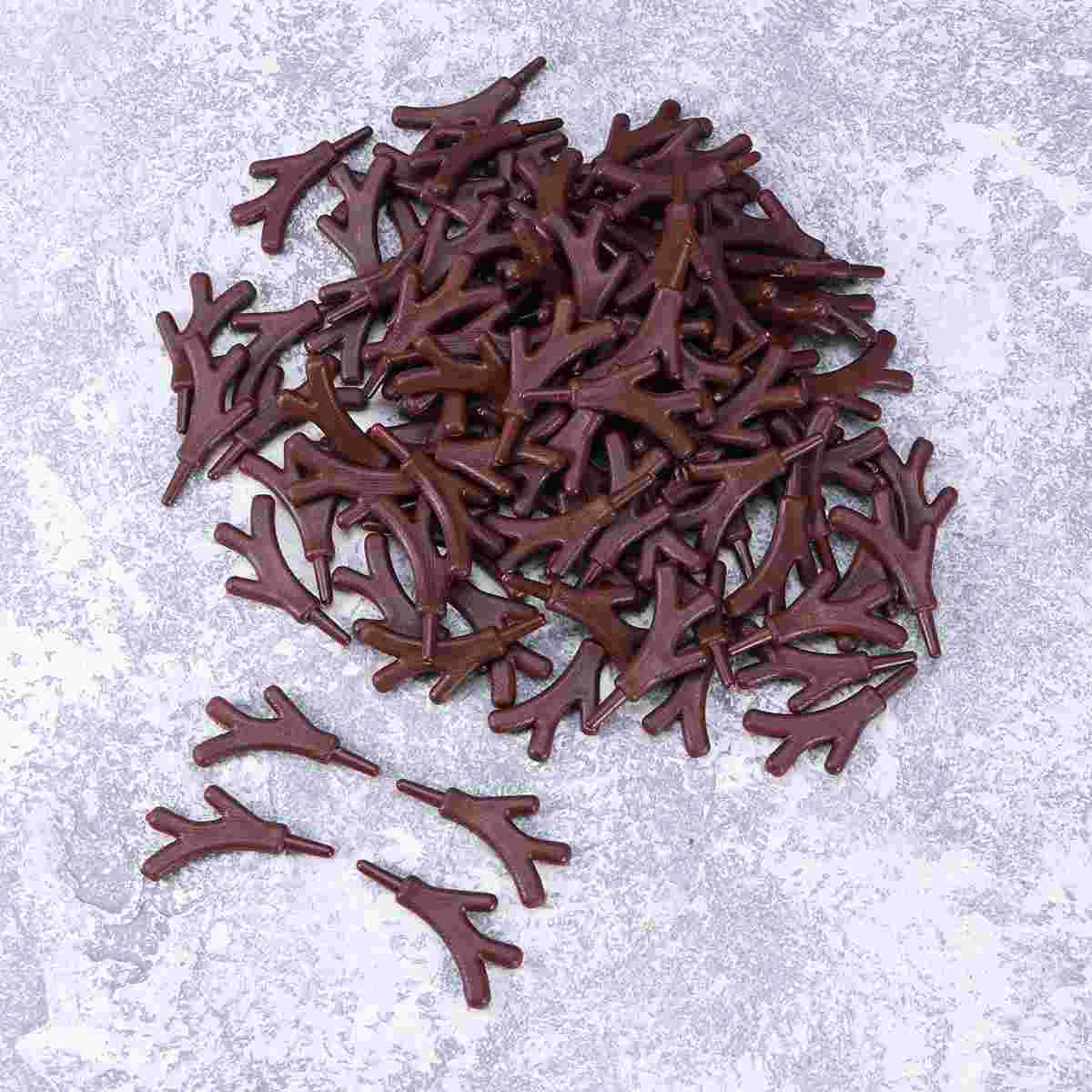 

Antlers Christmas Branch Snowman Diy Deercraft Accessories Mini Hand Decor Reindeer Antler Embellishments Horn Branchescrafts