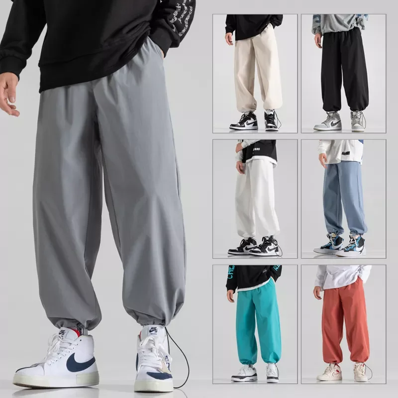 

2022NEW Men Harem Pants 2021 Autumn Men Cargo Pants Summer Male Casual Joggers Pants Korean Men Casual Trousers Dropshipping