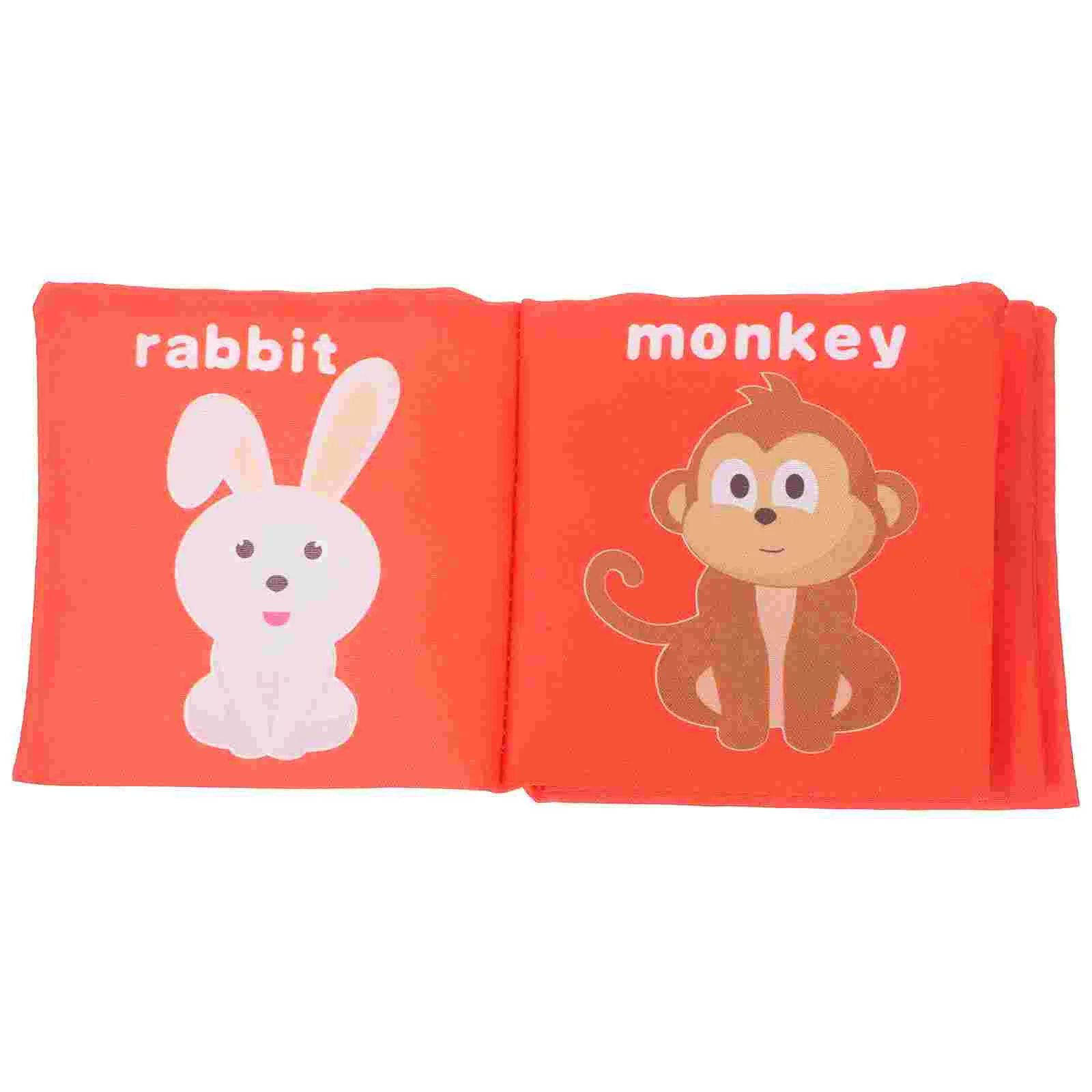 

Early Education Book Toys Toddlers Baby Books Cloth Infant Crinkly Newborn 0-6 Months Boy