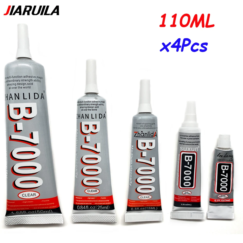 

Прозрачный клей B-7000 для ремонта телефонов