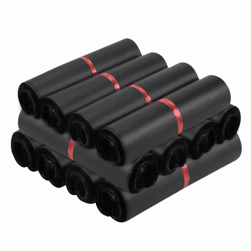 100pcs/Lot PE Plastic Envelope Mailing Bag Black Poly Waterproof Storage Self Adhesive Seal Postal Mailer Packaging - купить по