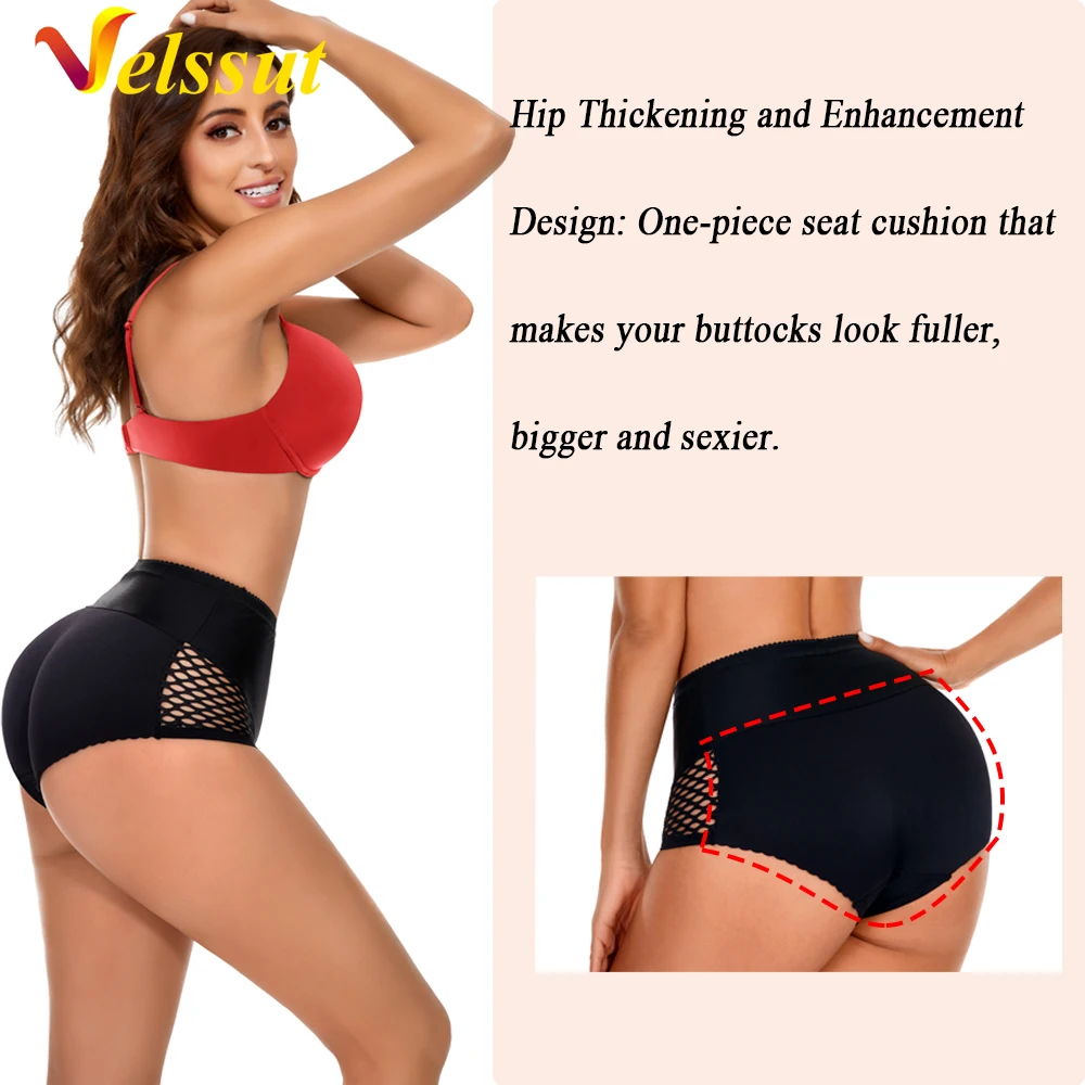 Velssut Women Hip Lift Body Sculpting Panties Seamless Panty Butt Lifter Tummy Control Shapewear Slimming Belly Body Shaper