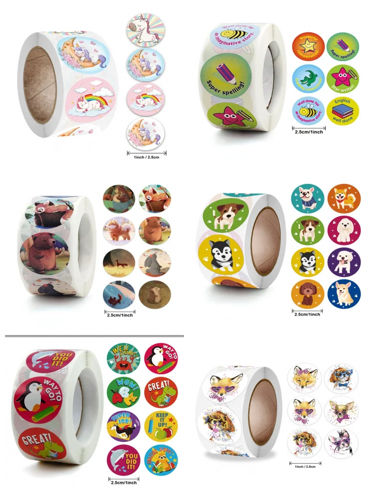 Наклейки для лица со смайликом 500 шт |