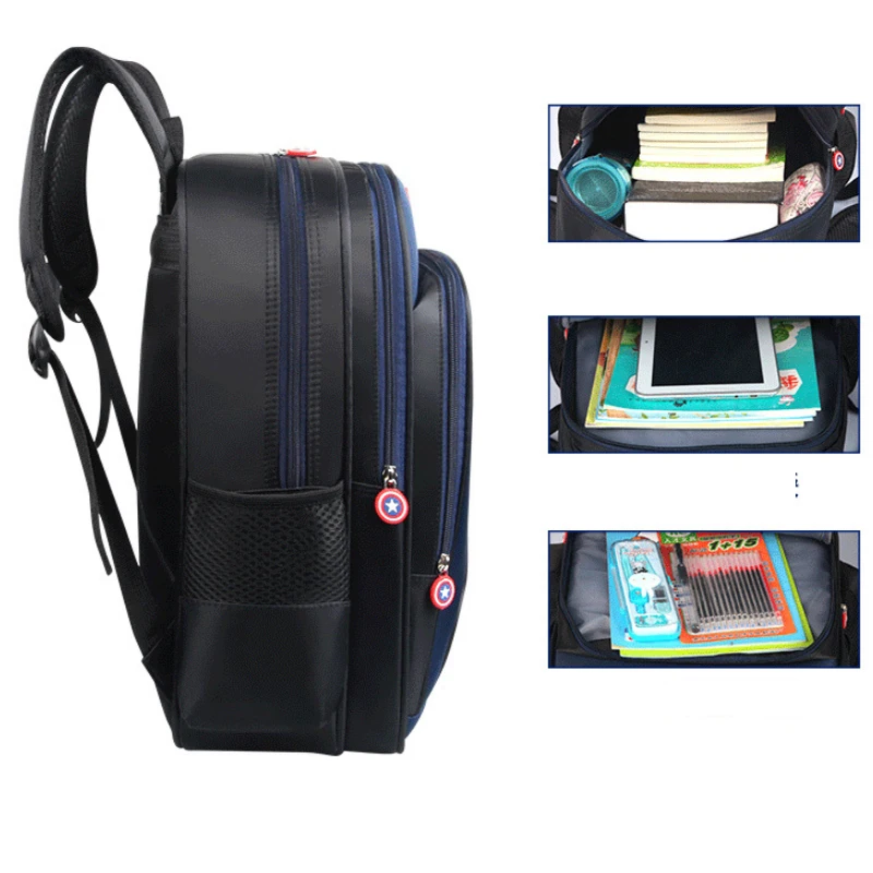 Schoolbags for Primary School Students for Boys in Grades Weight, Ridge Protection Waterproof Children's kindergarten Backpacks