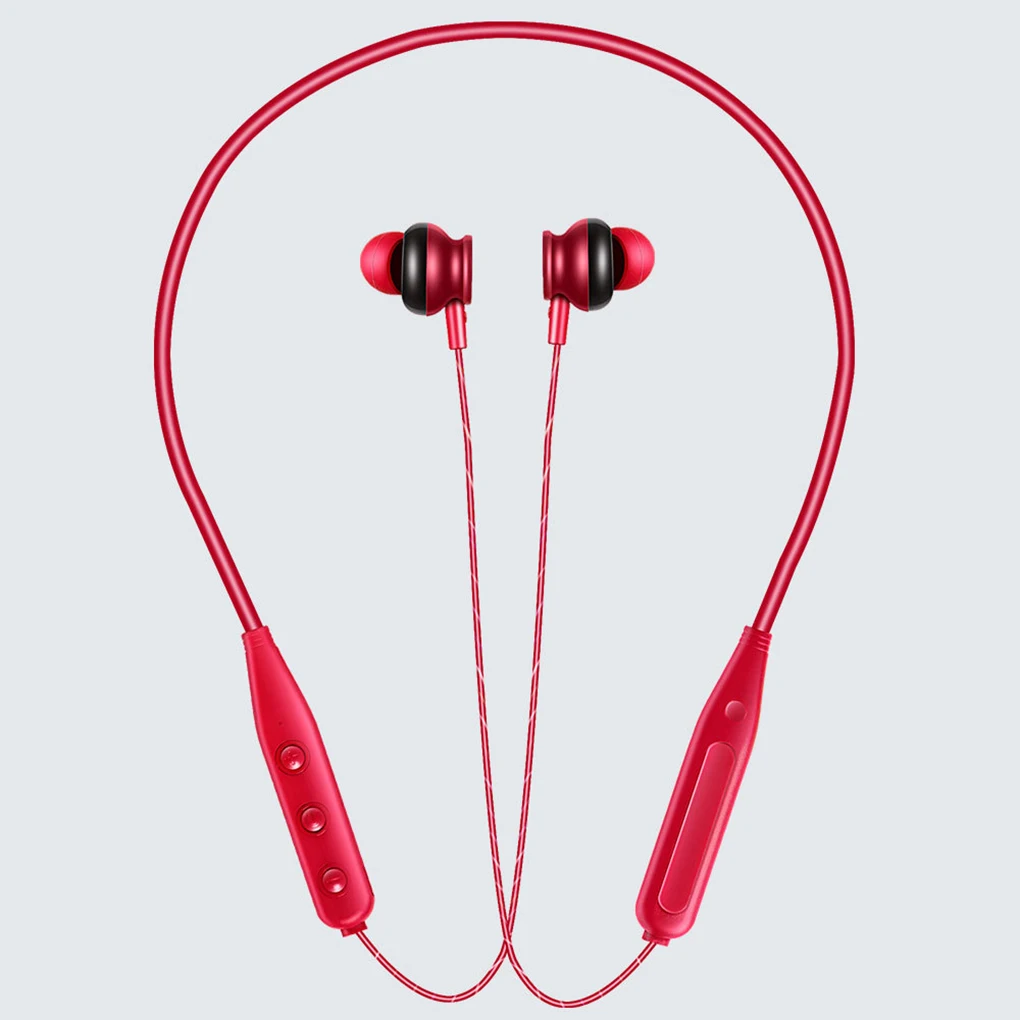 

Металлическая Универсальная беспроводная Bluetooth-гарнитура, стереонаушники Hifi, спортивные наушники