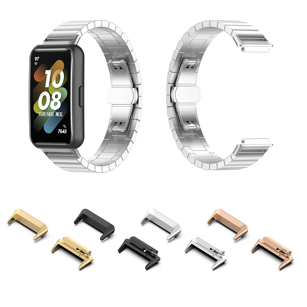 

1 пара, металлический адаптер для браслета Huawei Band 7