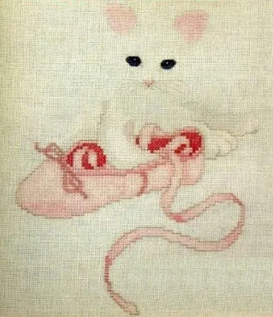 Высококачественный хлопковый комплект для вышивки крестиком Бесплатная