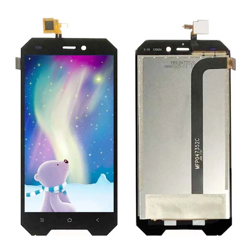 ЖК-дисплей в сборе для Blackview BV4000, 4,7 дюйма, сенсорный экран, емкостный преобразователь, замена для BV 4000 Pro