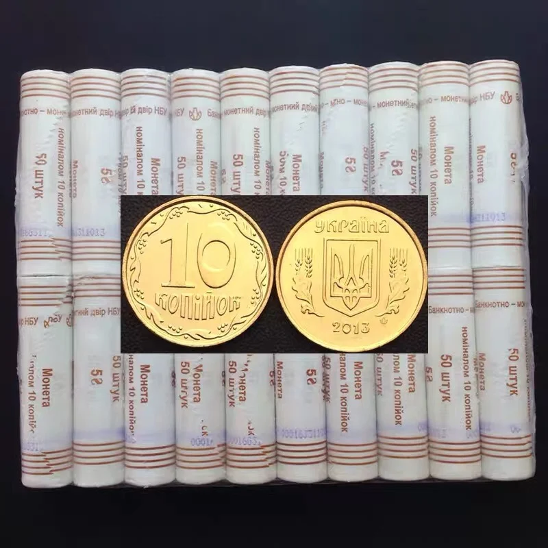 

Украинские монеты 10 Гоби, полный объем, 50 шт., диаметр 16 мм, 100% оригинал