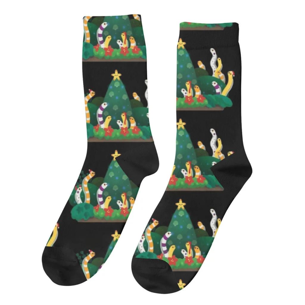 

Christmas garden eel Santa Claus Christmas stocking stuffers Gift For Men and Women Teens Socks