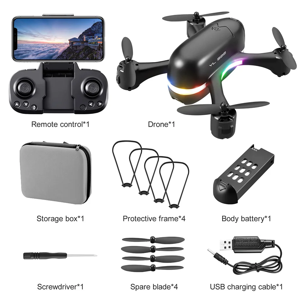 

Mini Drone S88 4K HD Dual Camera With FPV Optical Flow Positioning RC Helicopter Profesional Quadcopter Mini Dron Boys Toys