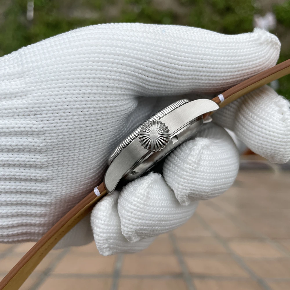 STEELFLIER SF741 Pilot сапфировый Кристалл Swiss C3 светящийся 20 бар Водонепроницаемый