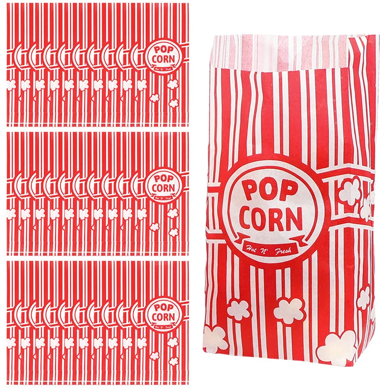 

Бумажные пакеты для попкорна ZQNYCY, 25 шт.