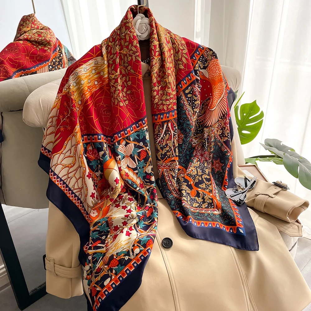 Рисунок 4 - Шелковые шарфы 110*110 см