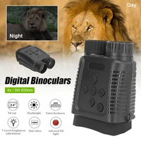 2022 digital night vision binoculars goggles with camera hd infrared lens 4x digital zoom for wildlife observation outdoor campi