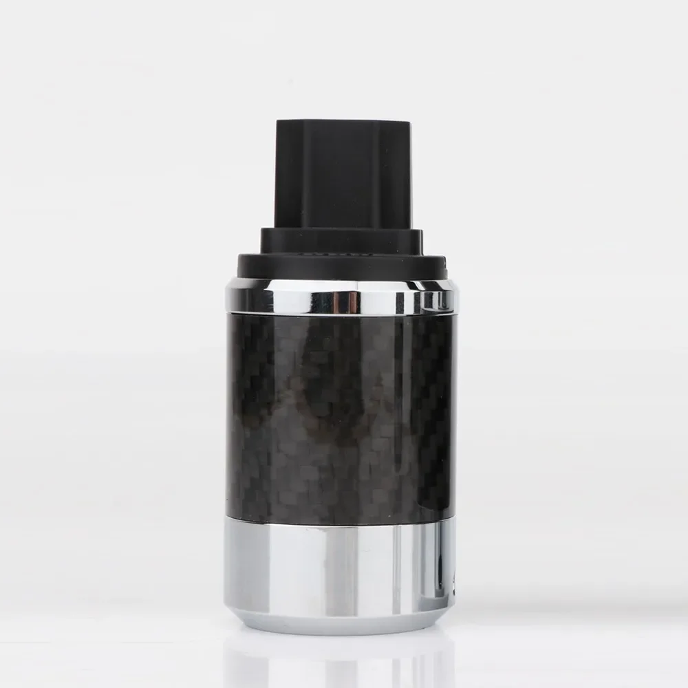 Пара CFT Hi-end углеродное волокно с родиевым покрытием Кабель питания переменного