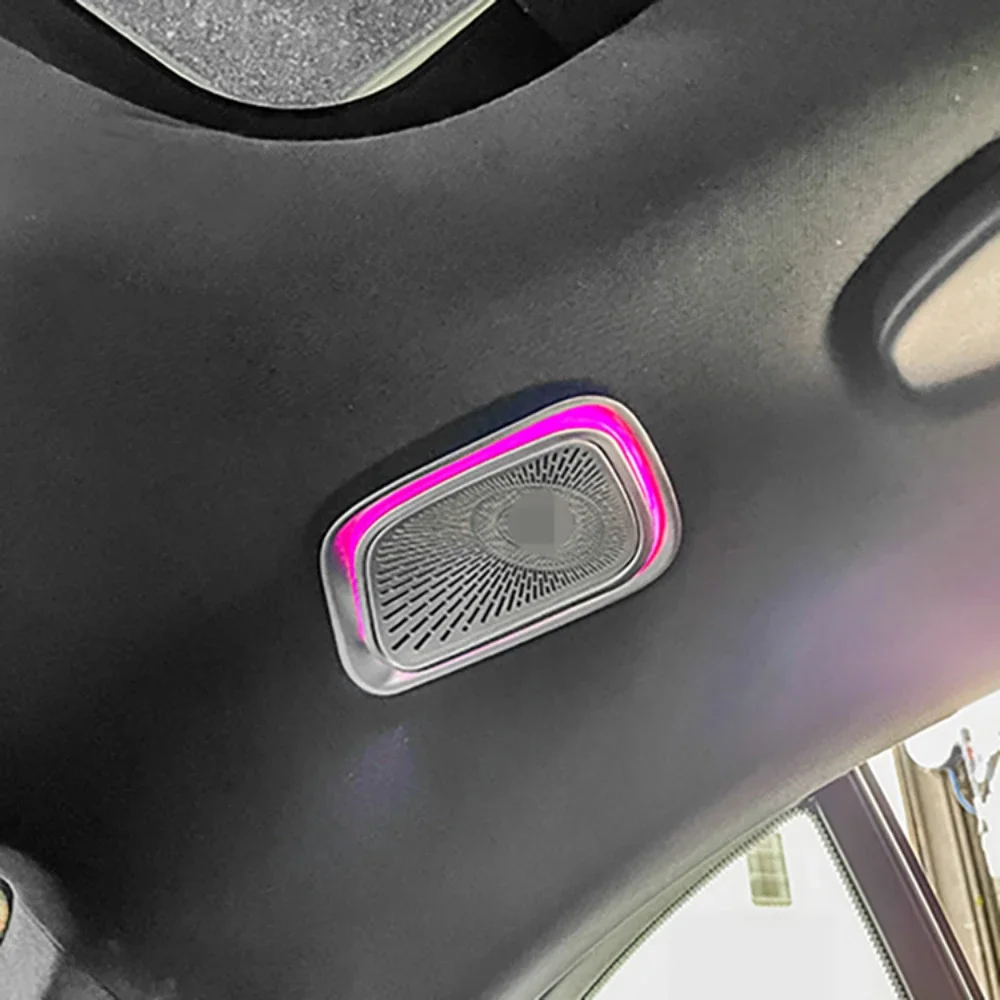 3 шт. 64 цвета светодиодный динамик на крыше автомобильные потолочные динамики W23