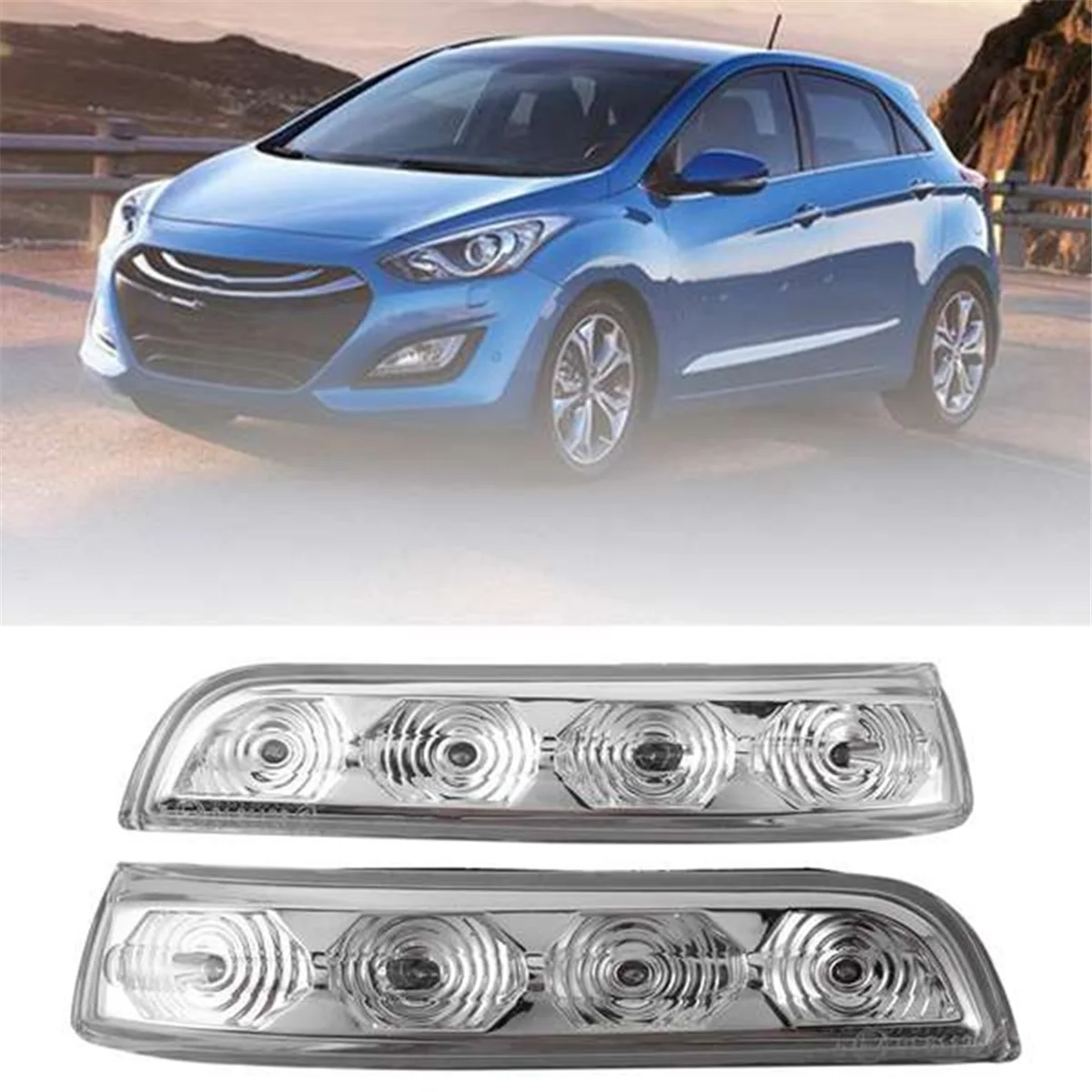 Левая задняя крышка автомобильной лампы 876132L600 для Hyundai I30 2009-2012 автомобильные