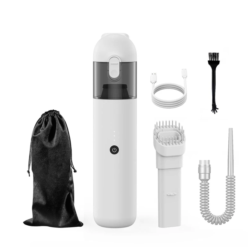 

Handheld Vacuum Cleaner Cordless Rechargeable Air Duster Suction for Car Home PC Keyboard 2000mAh Battery 6000Pa G2AC