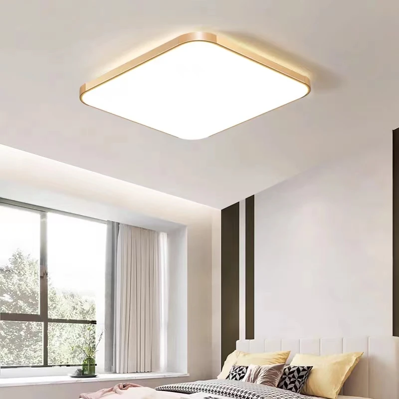 Светодиодная потолочная лампа квадратные светильники и фонари Простой