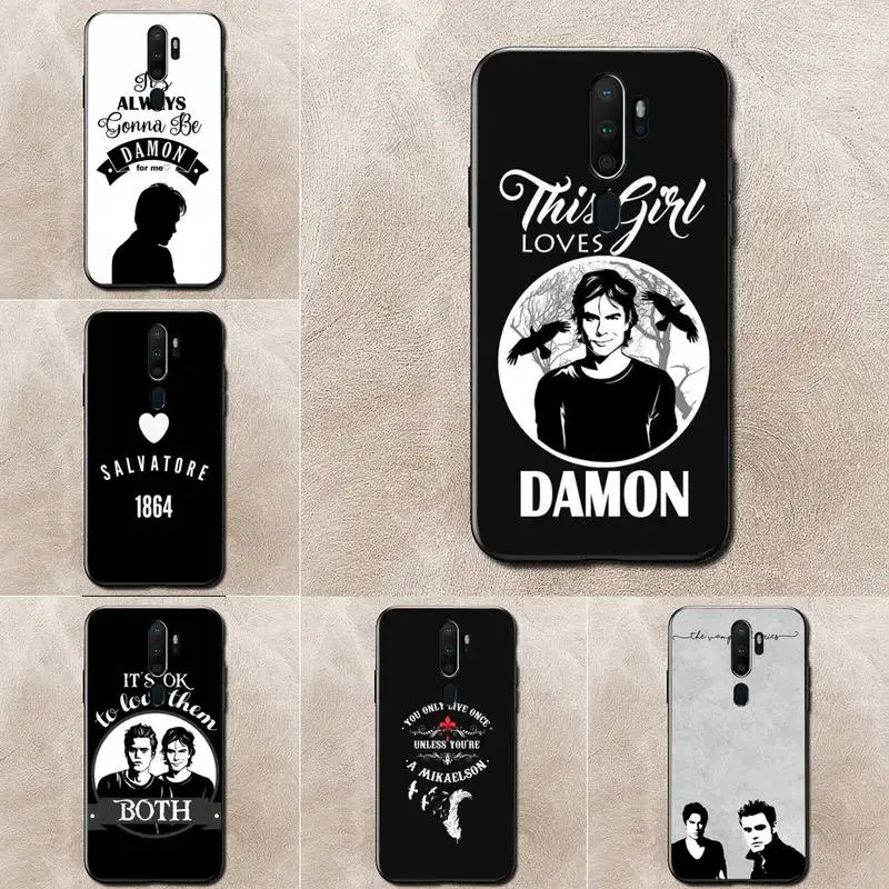 

The Vampire Diaries Phone Case For Redmi 9A 8A 6A Note 9 8 10 11S 8T Pro Max 9 K20 K30 K40 Pro PocoF3 Note11 5G
