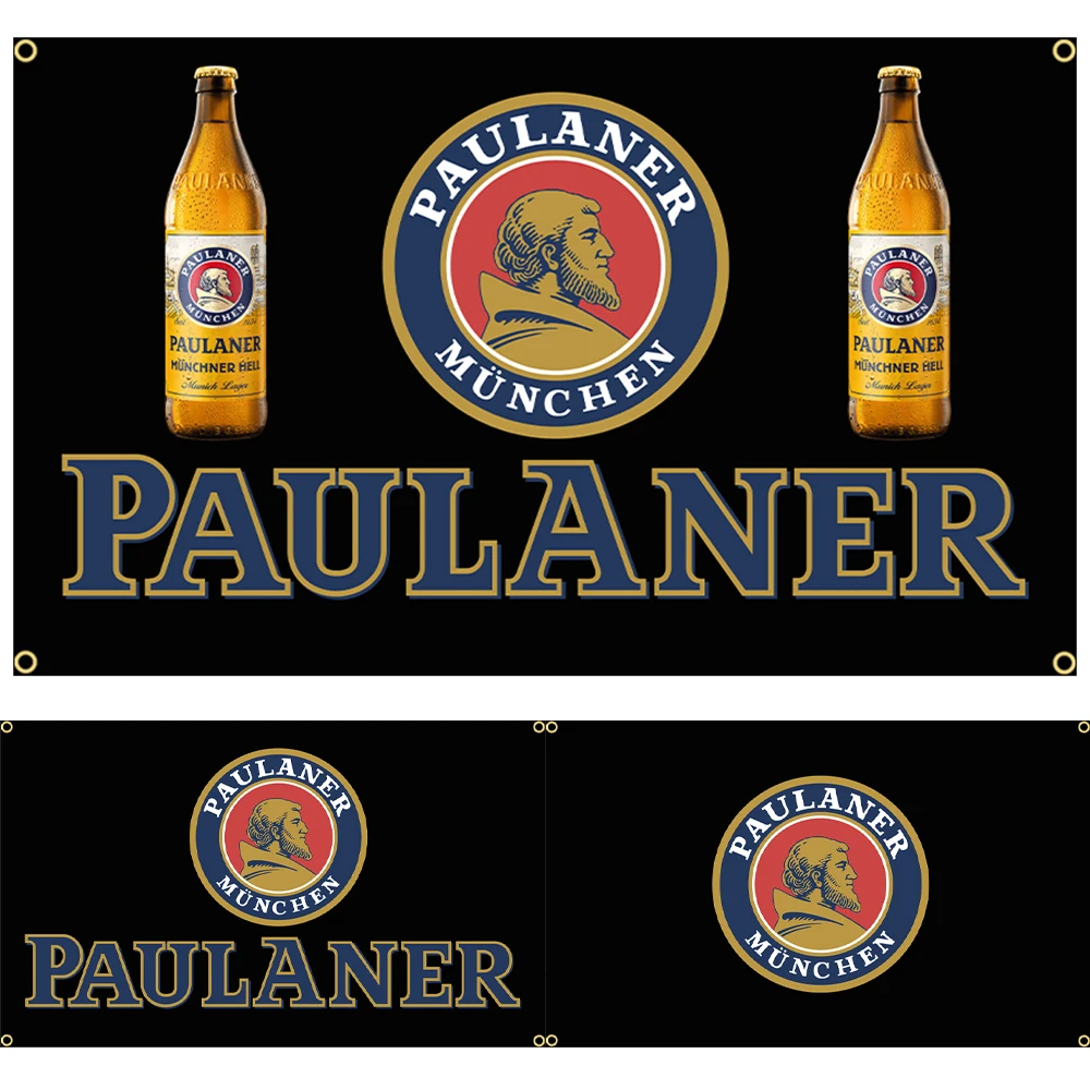 90x150 см, 3x5 футов, флаг PAULANERs, печатный Пивной Баннер из полиэстера для декора