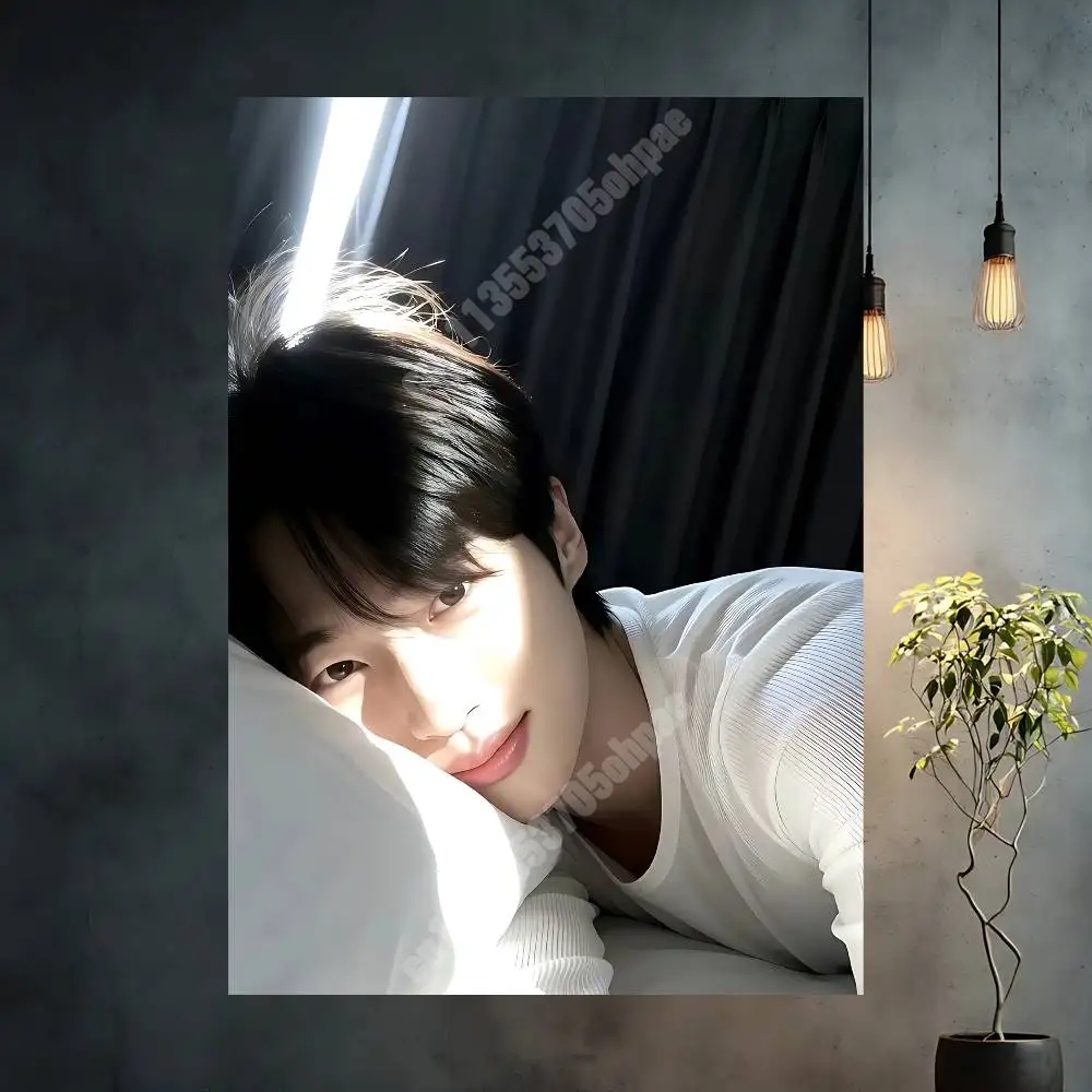 Фото Эстетические постеры Kdrama B-Byeon W-WooSeok, галерейные принты, HD-изображения для дома, стильное украшение для стен №5