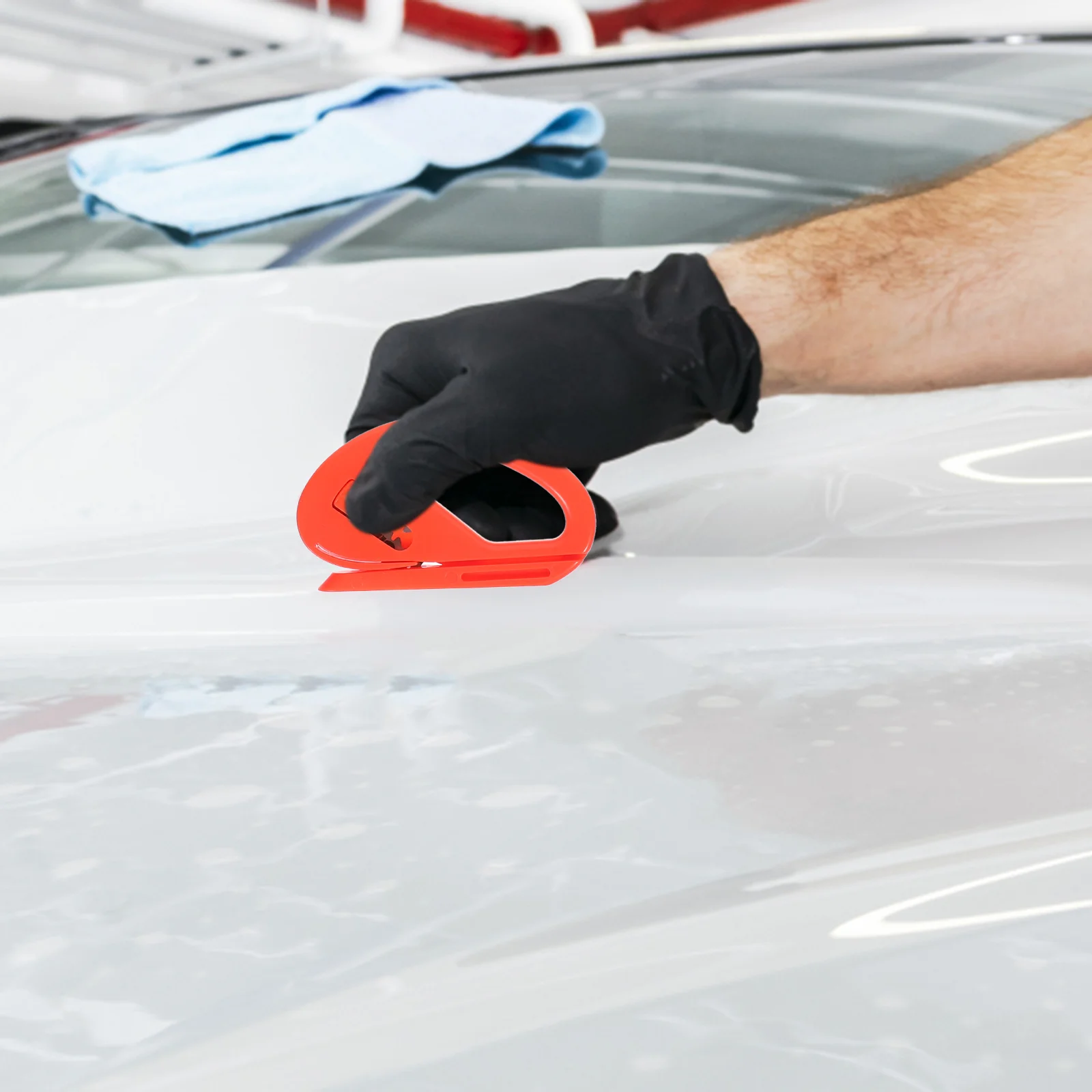 

27 Pcs Car Tint Squeegee Tools Car Wrap Kit Vehicle Scraper Car Film Kit