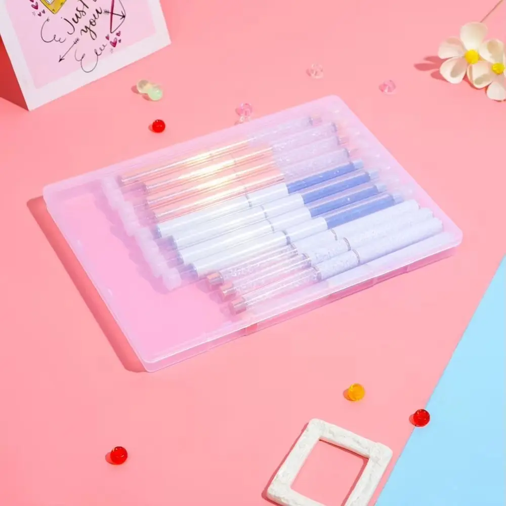 A4 Test Paper Storage Box Transparent Dust-Proof Lid Document Waterproof Portable Desktop Sorting Students