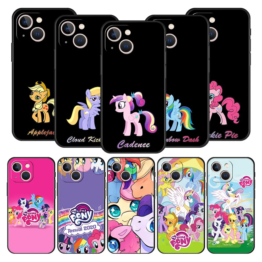

Phone Case Cover for Oppo A74 A93 A54 A53 A16 A15 A9 A5 A52 A5s Shell Fashion Style Shockproof Capa My Little Pony Horse Dark