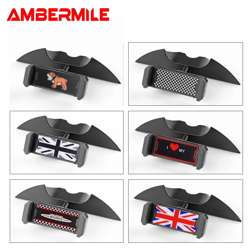 AMBERMILE для MINI Cooper F54 F55 F56 F57 F60 Автомобильный держатель телефона крепление приборной