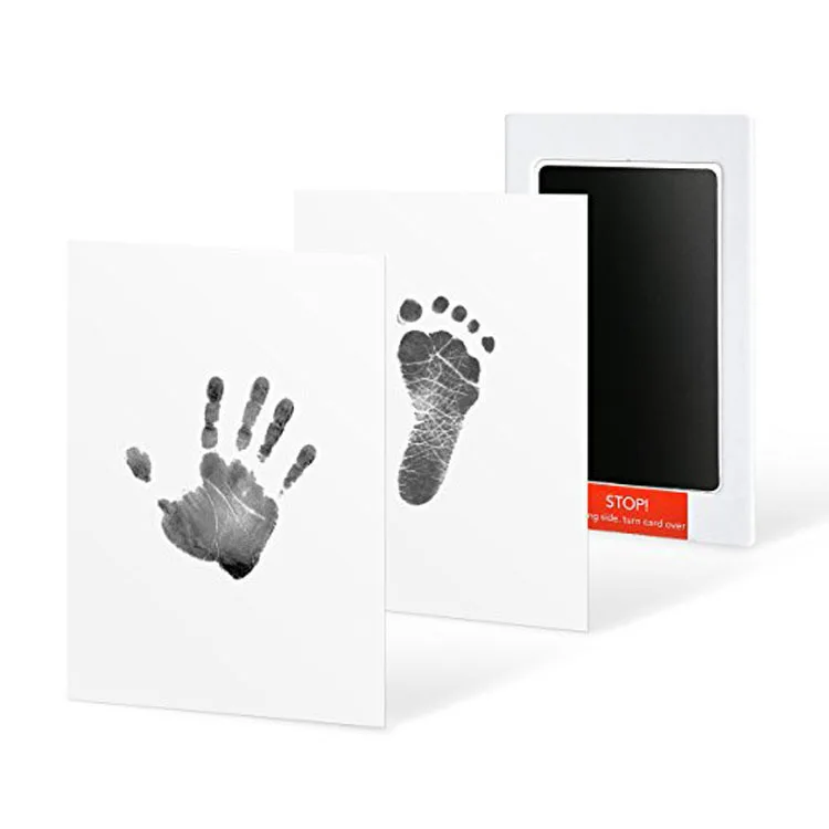 

Baby hand and foot print hand and foot print table baby hand and foot print wash-free printing oil without washing feet