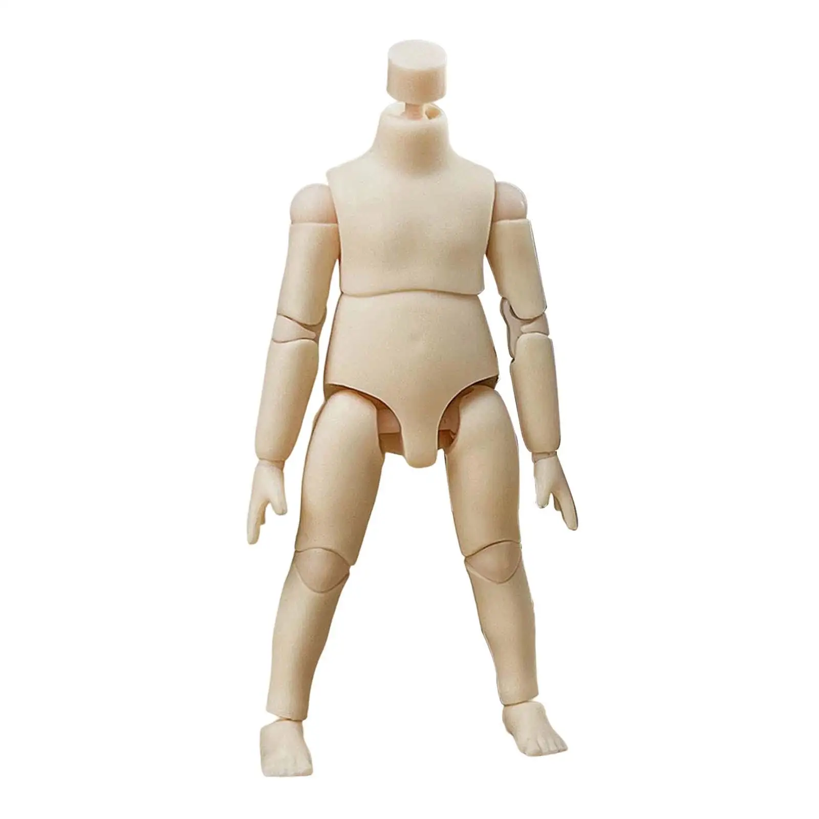 

1/6 Doll Action Figures Body Movable Spherical Joint Without Head Detachable