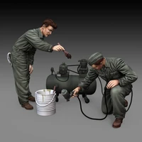 135 scale die cast resin model assembly kit resin figure wwii soldier figure unpainted free shipping