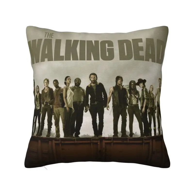 

Ходячие мертвецы, страх, зомби, ТВ-шоу, декоративная подушка для дивана, оформление гостиной