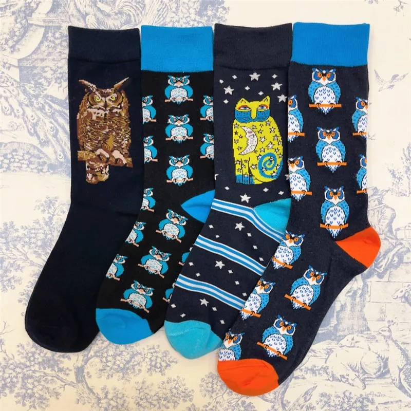 Sokken Sox носки с owls хлопок взрослые