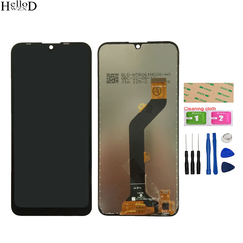 

6,1 дюймовый протестированный ЖК-дисплей для Tecno Spark Go 2019 KC1, ЖК-дисплей, детали для замены + Инструменты