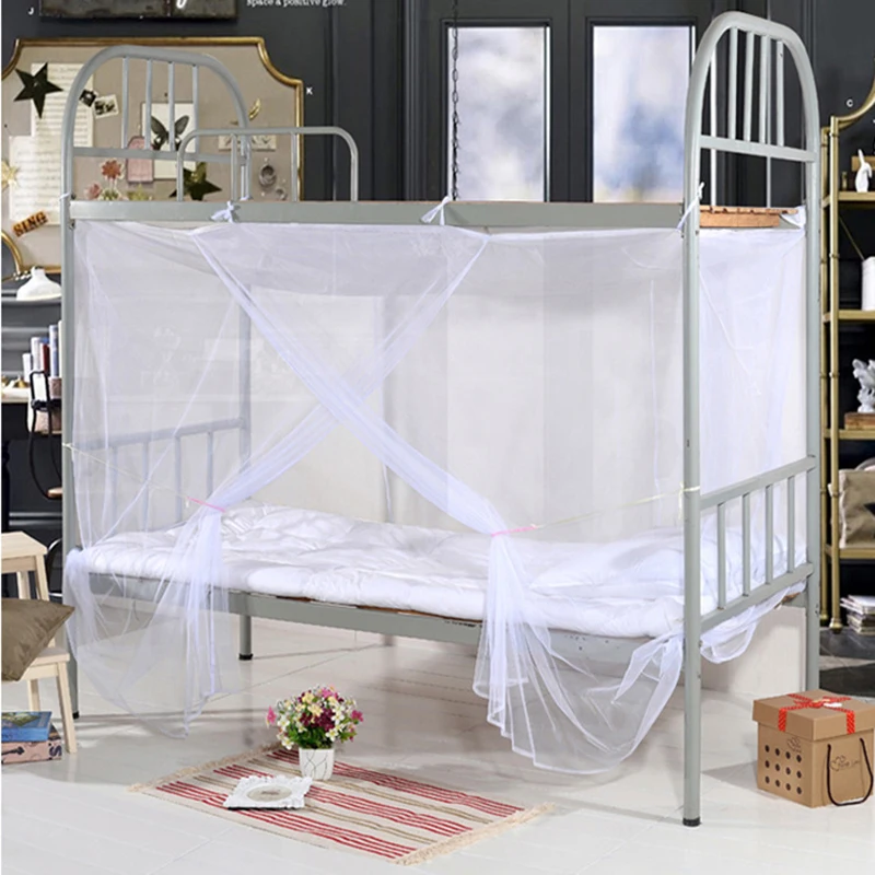 

Сетка от комаров белая однотонная, Тюлевая двойная кровать, легкое модное постельное белье, домашний текстиль, москитная сетка