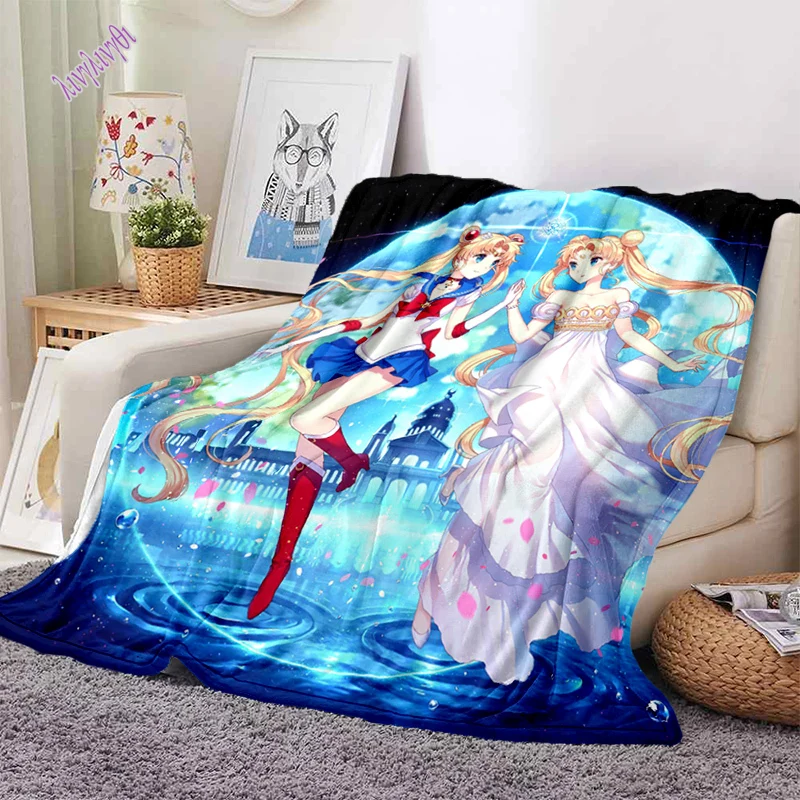 

3D Beautiful Girl Soldier Blanket Ultra Lightweight Soft Plush Flannel Throws Blanket for Sofa Bed Couch best Office Gifts