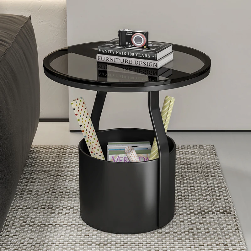 

Metal Bedroom Luxury Side Table Modern Design Nordic Low Hallway Coffee Table Decor Small Floor Mesa Auxiliar Balcony Furniture