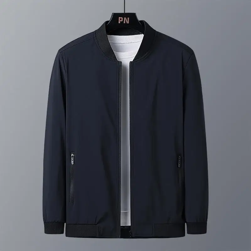 

Men Casual Jacket Brand Men's Autumn Jackets Outdoor Spring New Bomber Jacket Outerwear Male Coats Plus Size 8XL Clothing Q214